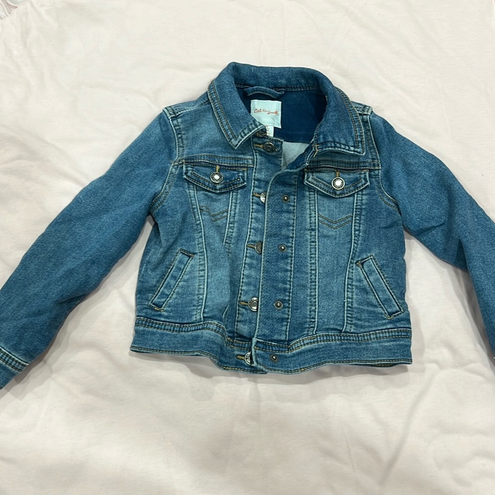 Toddler girl denim jacket